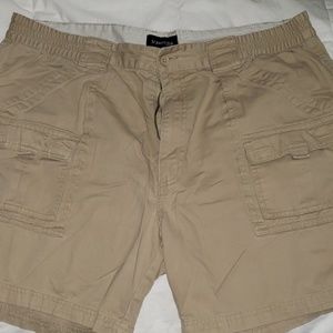 Mens Khaki Shorts